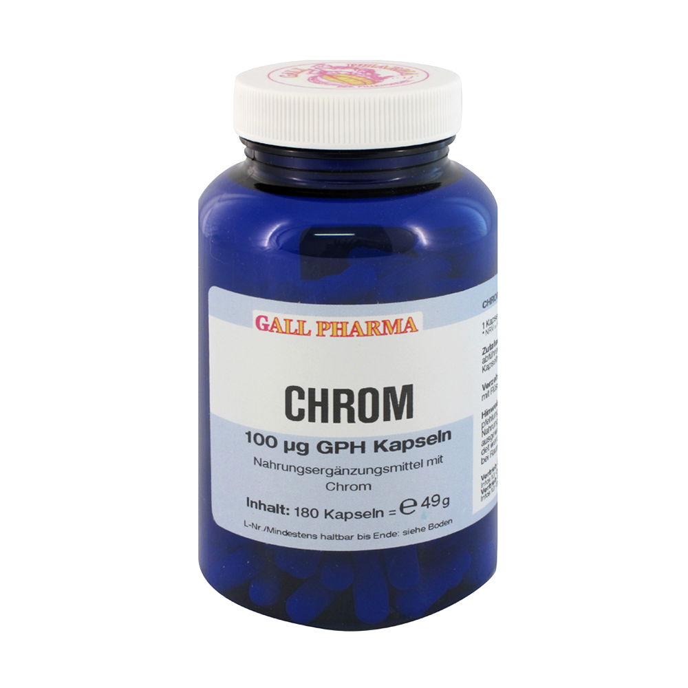 Chrom 100mcg Kapseln - 180 Stück