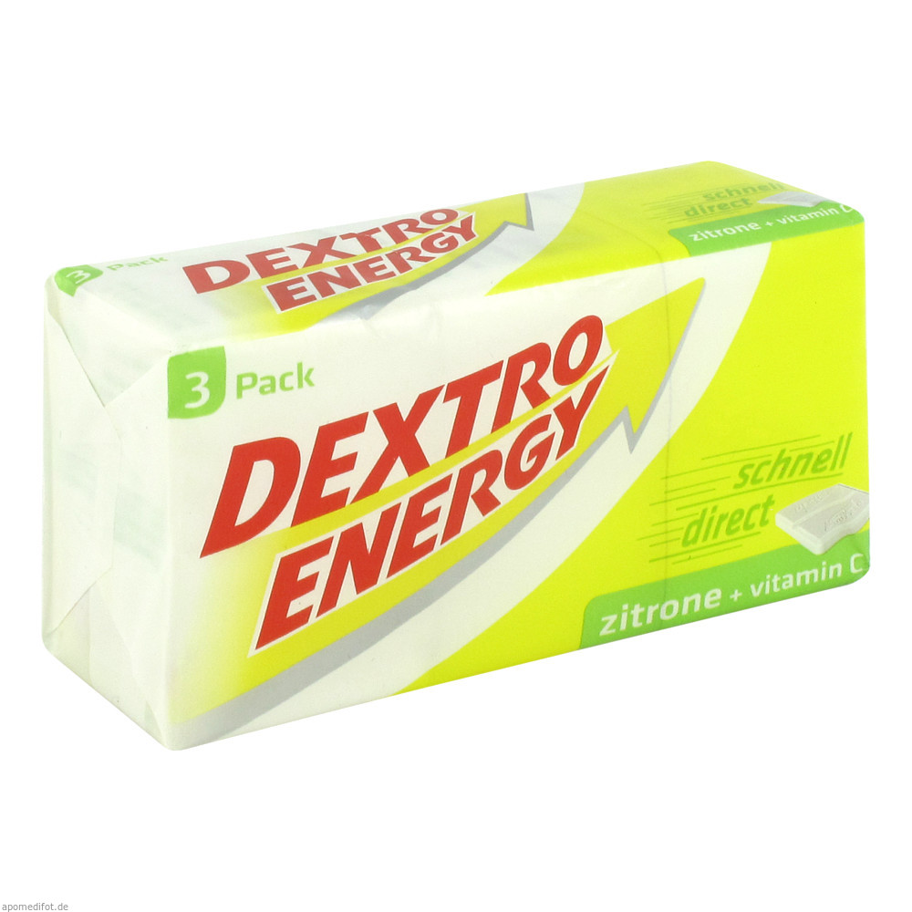 Dextro Energy 3er Würfel 138 g Zitrone - 3 Stück