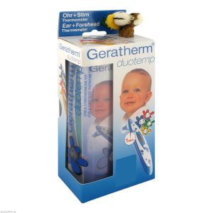 Geratherm Fieberthermometer Ohr und Stirn 1 Stk. Grün - 1 Stück