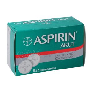 Aspirin® Akut 500mg Brausetabletten - 24 Stück