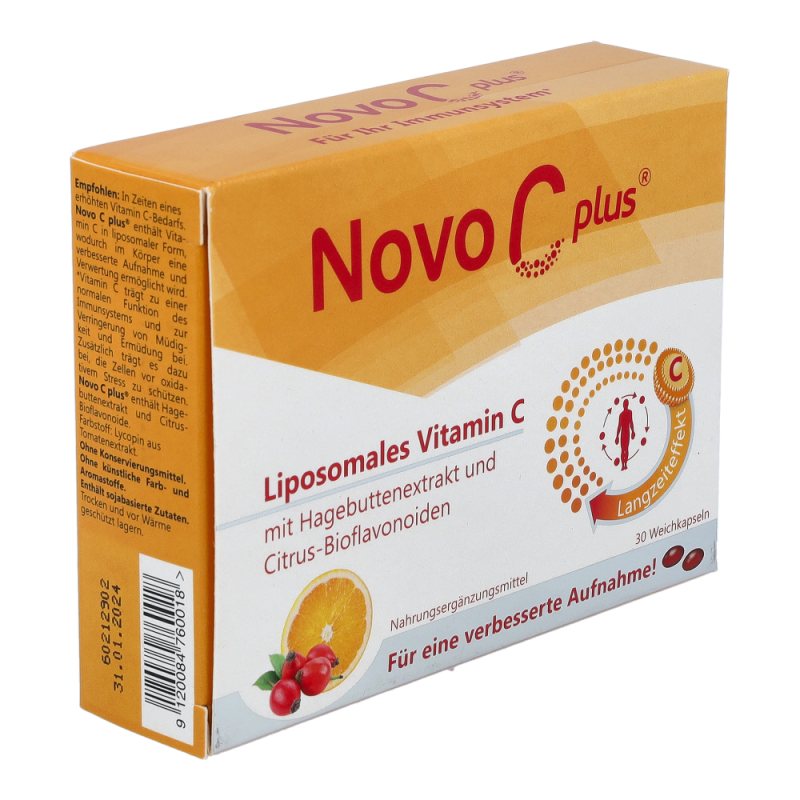 Novo C Plus Liposomales Vitamin C Kapseln 30 Stk. - 30 Stück