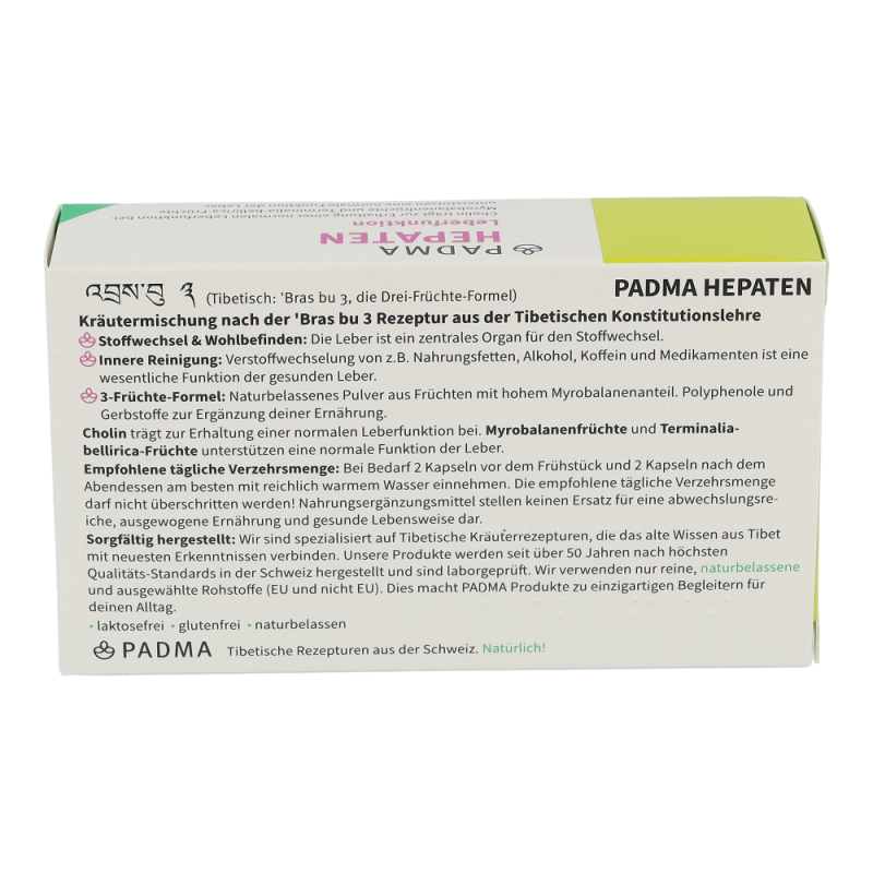 Padma Hepaten Kapseln 60 Stk. - 60 Stück