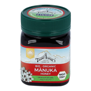 TranzAlpine Bio Manukahonig MGO 250+ 250g - 250g