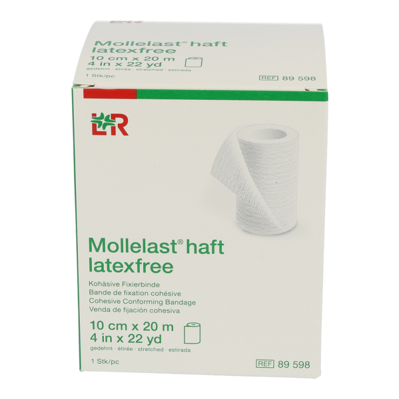 Mollelast Haft Weiß Latexfrei 20x10 1 Stk. - 1 Stück