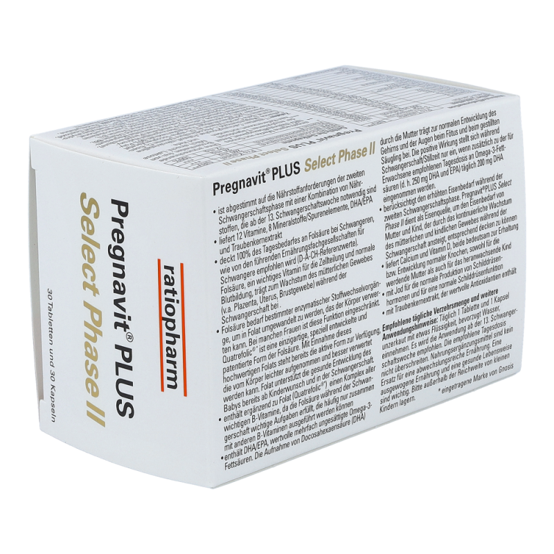 Pregnavit Select Plus Tabletten + Kapseln 60 Stk. Phase 2 - 60 Stück