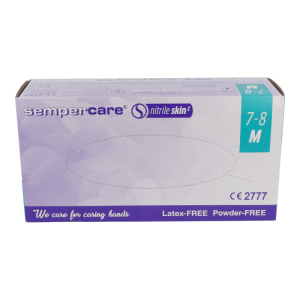Untersuchungshandschuhe Nitril Sempermed Puderfrei M 200 Stk. - 200 Stück