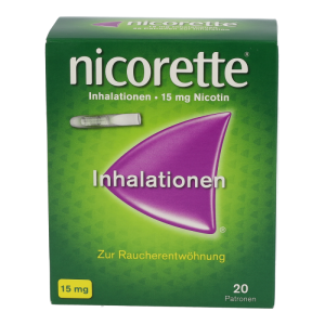 Nicorette 15 mg Inhalationen - 20 Stück