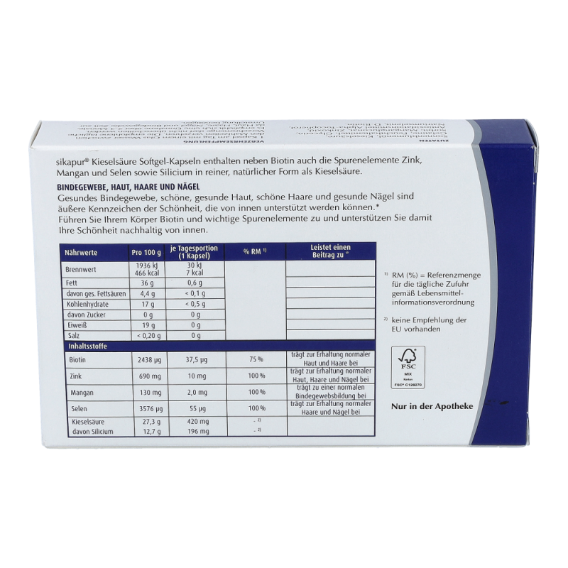sikapur Softgel Kapseln 30 Stk. - 30 Stück