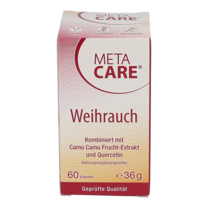 Metacare Weihrauch Kapseln 60 Stk. - 60 Stück