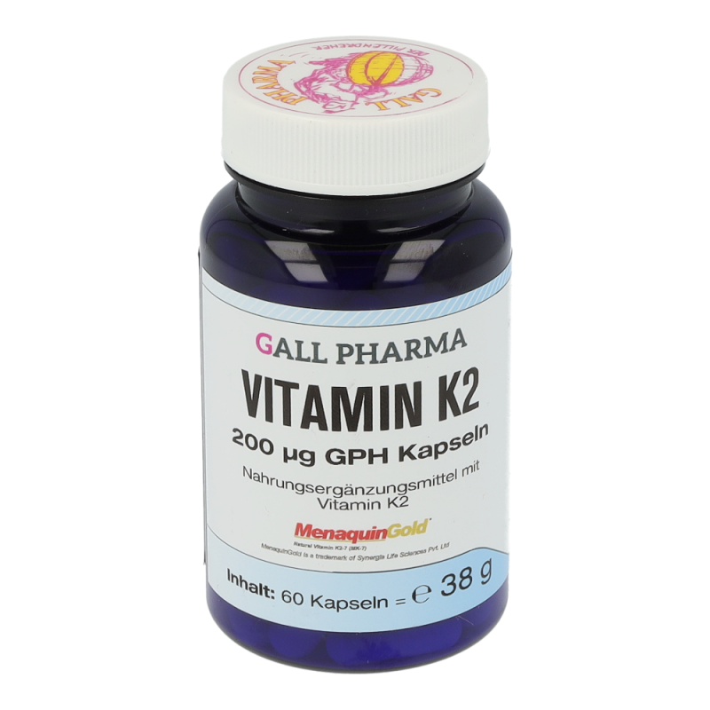 Gall Pharma Vitamin K2 200 mcg Kapseln 60 Stk. - 60 Stück