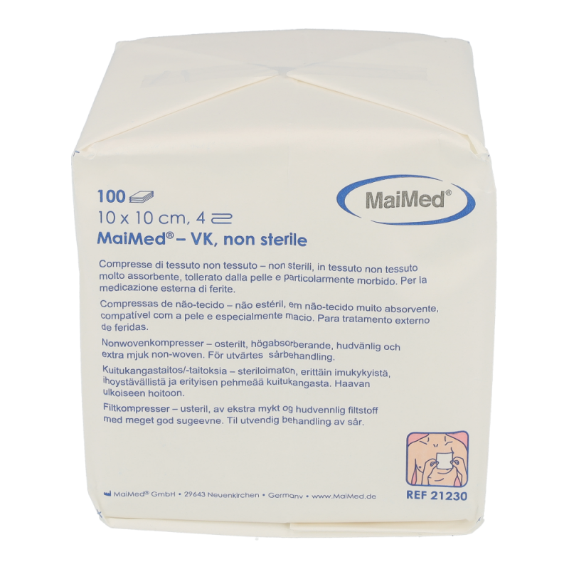 MaiMed Vlieskompressen unsteril 100 Stk. - 100 Stück