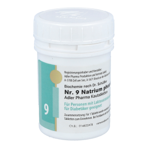 Schüßler Nr. 9 Natrium phosphoricum D6 Kautabletten 100 g - 100g