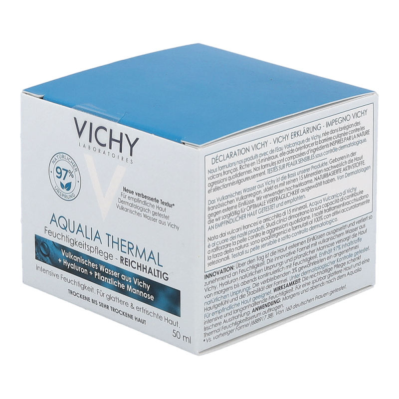 Vichy Aqualia Thermal reichhaltige Creme Tiegel - 50ml