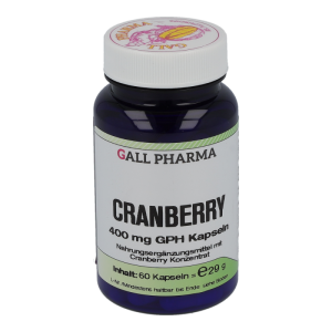 Cranberry 400mg Kapseln - 60 Stück