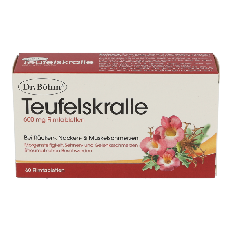 Dr. Böhm Teufelskralle 600 mg Filmtabletten 60 Stk. - 60 Stück