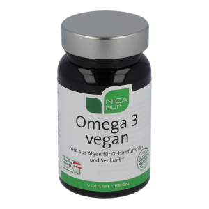 Nicapur Omega 3 vegan Kapseln 30 Stk. - 30 Stück