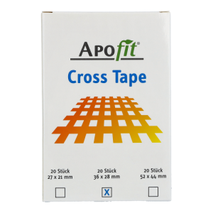 Cross Tape Strips 6 Stk. 3 x 4 - 4 mm - 6 Stück