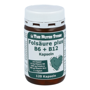 Folsäure Plus Vitamin B 6 + B 12 Kapseln 120 Stk. - 120 Stück
