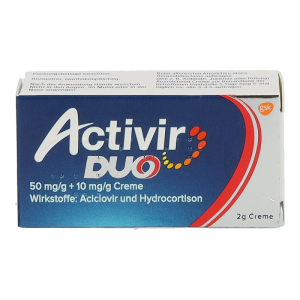 Activir Duo Creme 50 mg/g + 10 mg/g 2 g - 2g
