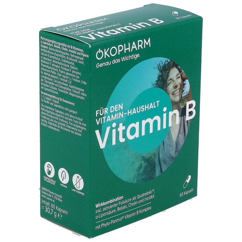 Ökopharm Vitamin B Kapseln - 60 Stück