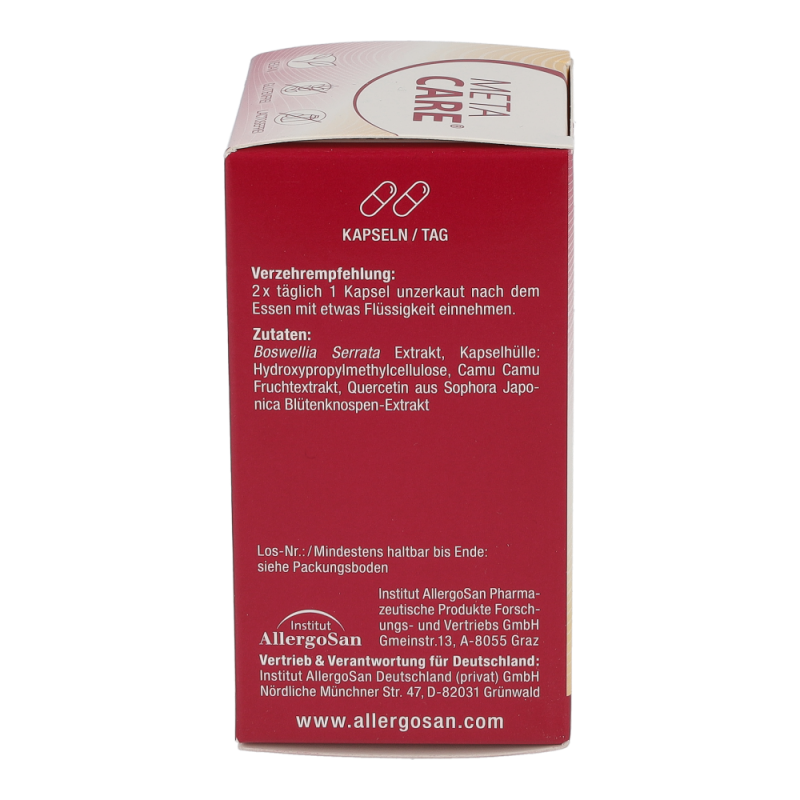 Metacare Weihrauch Kapseln 60 Stk. - 60 Stück