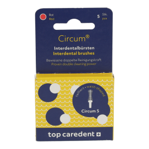 CIRCUM DENTALB.CDB-5 ROT - 5 Stück