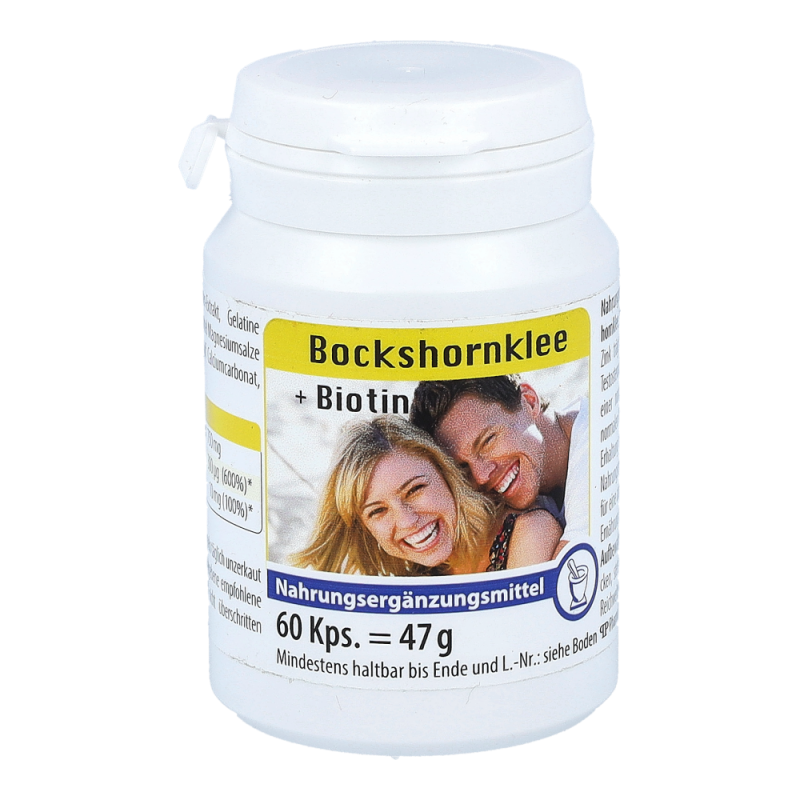 Bockshornklee + Biotin 60 Kapseln - 60 Stück