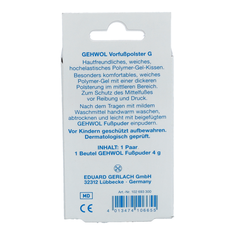 Gehwol Vorfußpolster groß - 1 Packungen