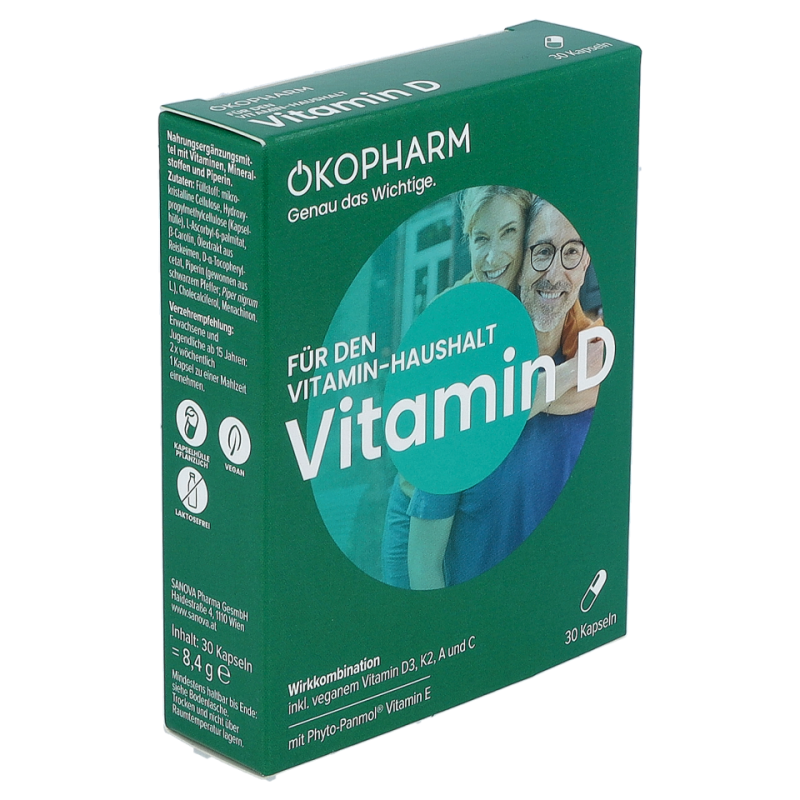 Ökopharm Vitamin D Kapseln - 30 Stück