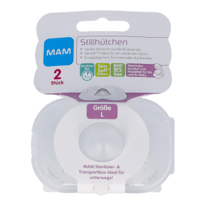 Mam Care Stillhüttchen 2 Stk. groß - 2 Stück