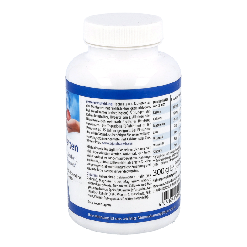 Dr. Jacobs Basen Tabletten 250 Stk. - 250 Stück