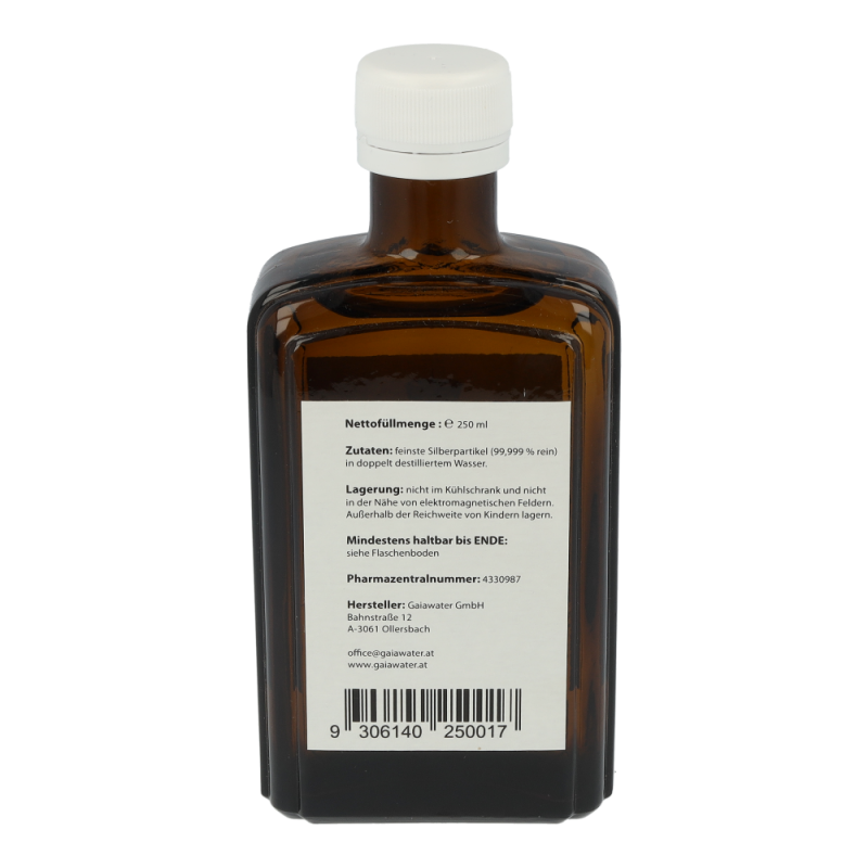 Kolloidale Silberlösung 250 ml 4 ppm Gai - 250ml