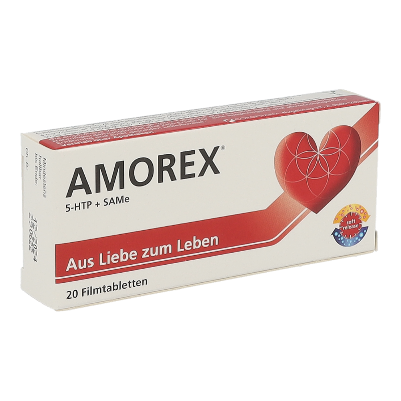 AMOREX EMOTIONAL STRESS Filmtabletten YetiPharm bei Liebeskummer - 20 Stück