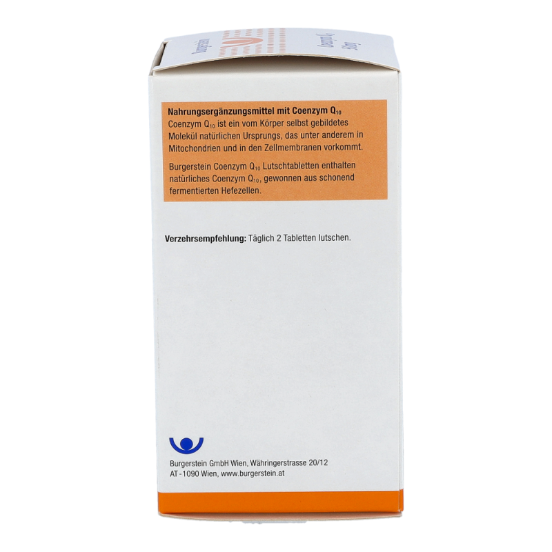 Burgerstein Coenzym Q10 Lutschtabletten 100 Stk. - 100 Stück