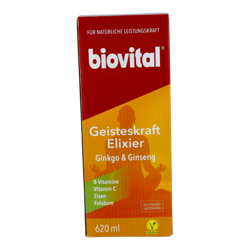 Biovital Geisteskraft-Elixier mit Alkohol 620 ml - 620ml