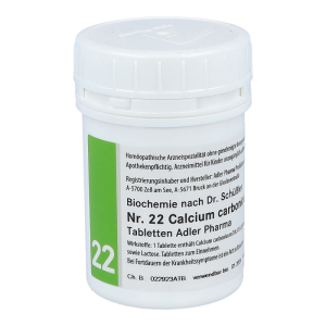 Adler Pharma Schüßler Nr. 22 Calcium Carbonicum 100 g D 12 - 100g