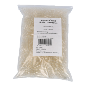 KAPSELN VEGETAR.TP GR 1 - 1000 Stück