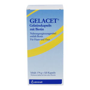 Gelacet Gelatine + Biotin Kapseln 320 Stk. - 320 Stück