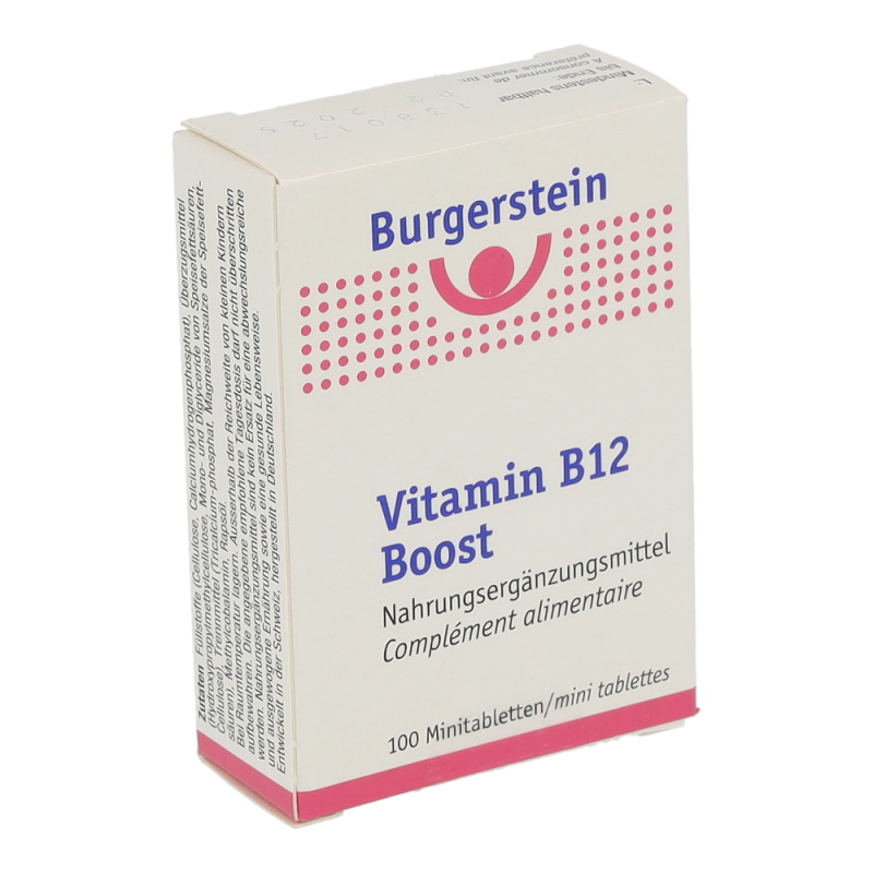 Burgerstein Vitamin B12 Boost Tabletten 100 Stk. - 100 Stück