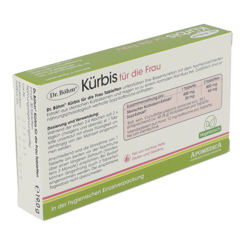 Dr. Böhm Kürbis für die Frau - 30 Stück