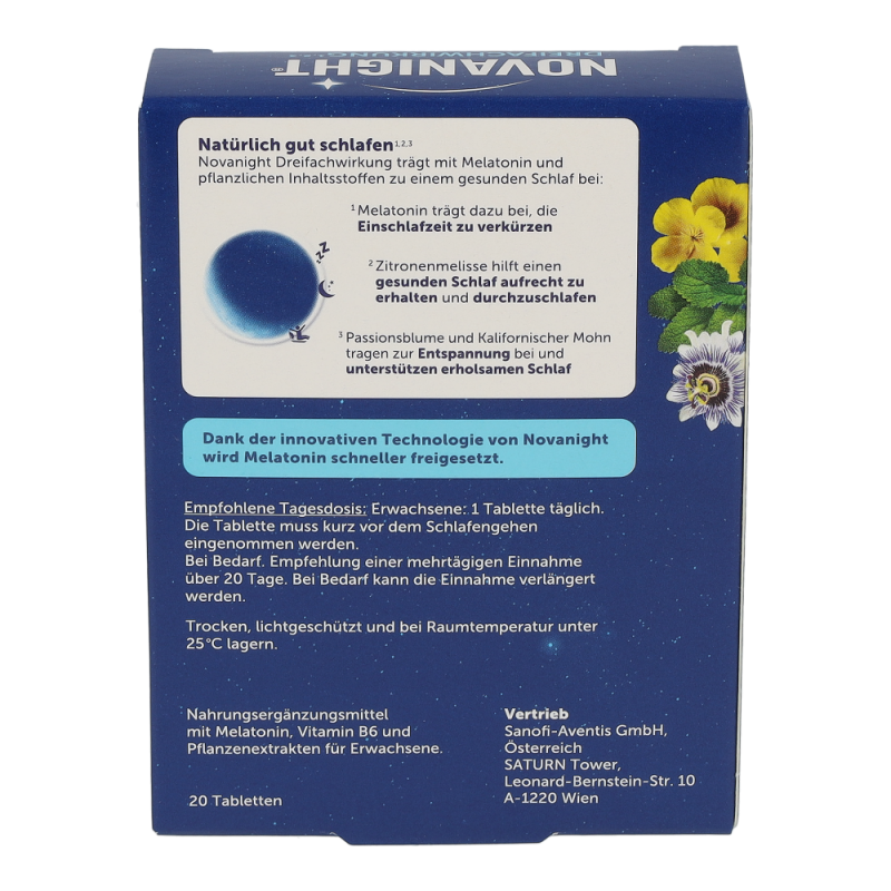Novanight 340mg Tabletten - 20 Stück