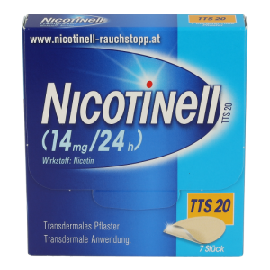Nicotinell Transdermales Pflaster Tts 20 - 7 Stück