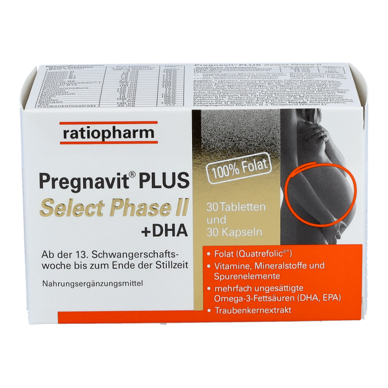 Pregnavit Select Plus Tabletten + Kapseln 60 Stk. Phase 2 - 60 Stück