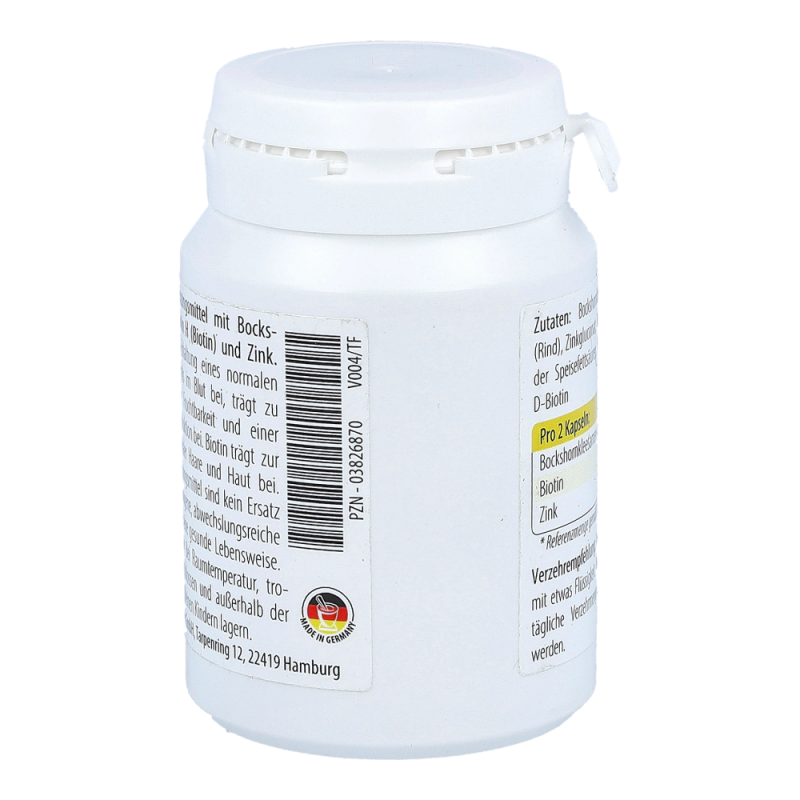 Bockshornklee + Biotin 60 Kapseln - 60 Stück