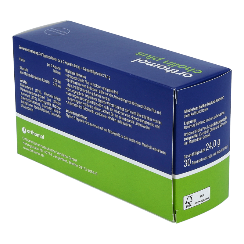 Orthomol Cholin Plus Kapseln 60 Stk. - 60 Stück