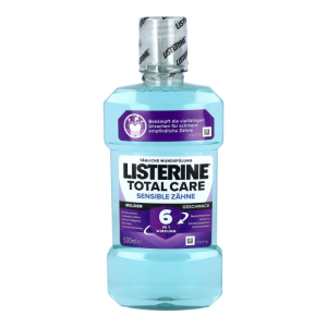 Listerine Mundwasser Total Care Sensitive 500 ml Clean Mint - 500ml