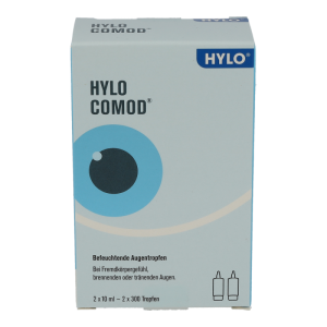 Hylo - Comod Augentropfen Doppelpackung - 2 x 10ml - 2 Stück