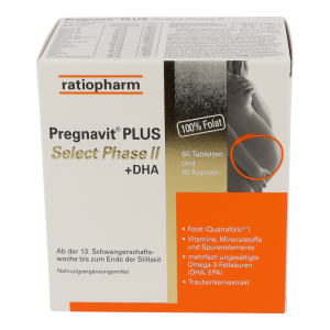 Pregnavit Plus Select Tabletten + Kapseln 120 Stk. Phase 2 - 120 Stück