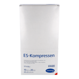Mullkompresse ES steril 8-fach 50 Stk. 25 x 2 10 x 20 cm - 50 Stück