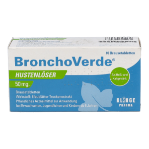 Bronchoverde Brausetabletten 50 mg 10 Stk. - 10 Stück